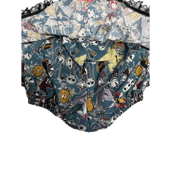 Nightmare Before Christmas-Inspired Toddler Girls Skirt 7-Inch Waist Handmade - Picture 4 of 6